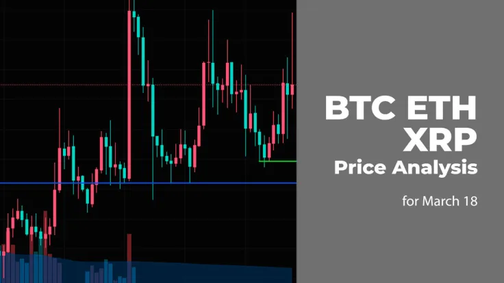 BTC, ETH and XRP Price Prediction for March 18
