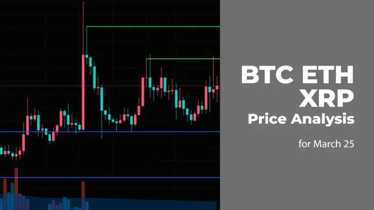 BTC, ETH and XRP Price Prediction for March 25