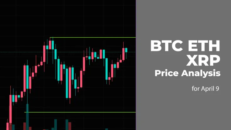 BTC, ETH and XRP Price Prediction for April 9