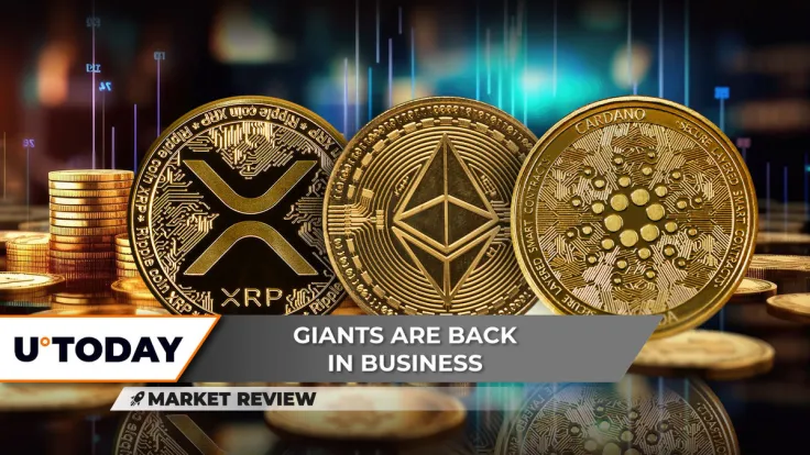 What to Expect From XRP 50 EMA Breakthrough? Ethereum Finally Back? Cardano (ADA) Isn't Allowed Up 