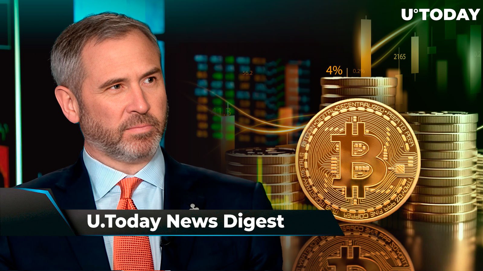 Ripple CEO Makes Stunning Market Prediction, Here's Why April 10 Is Crucial Date for Crypto and BTC Markets, SHIB Burns Surge Drastically: Crypto News Digest by U.Today