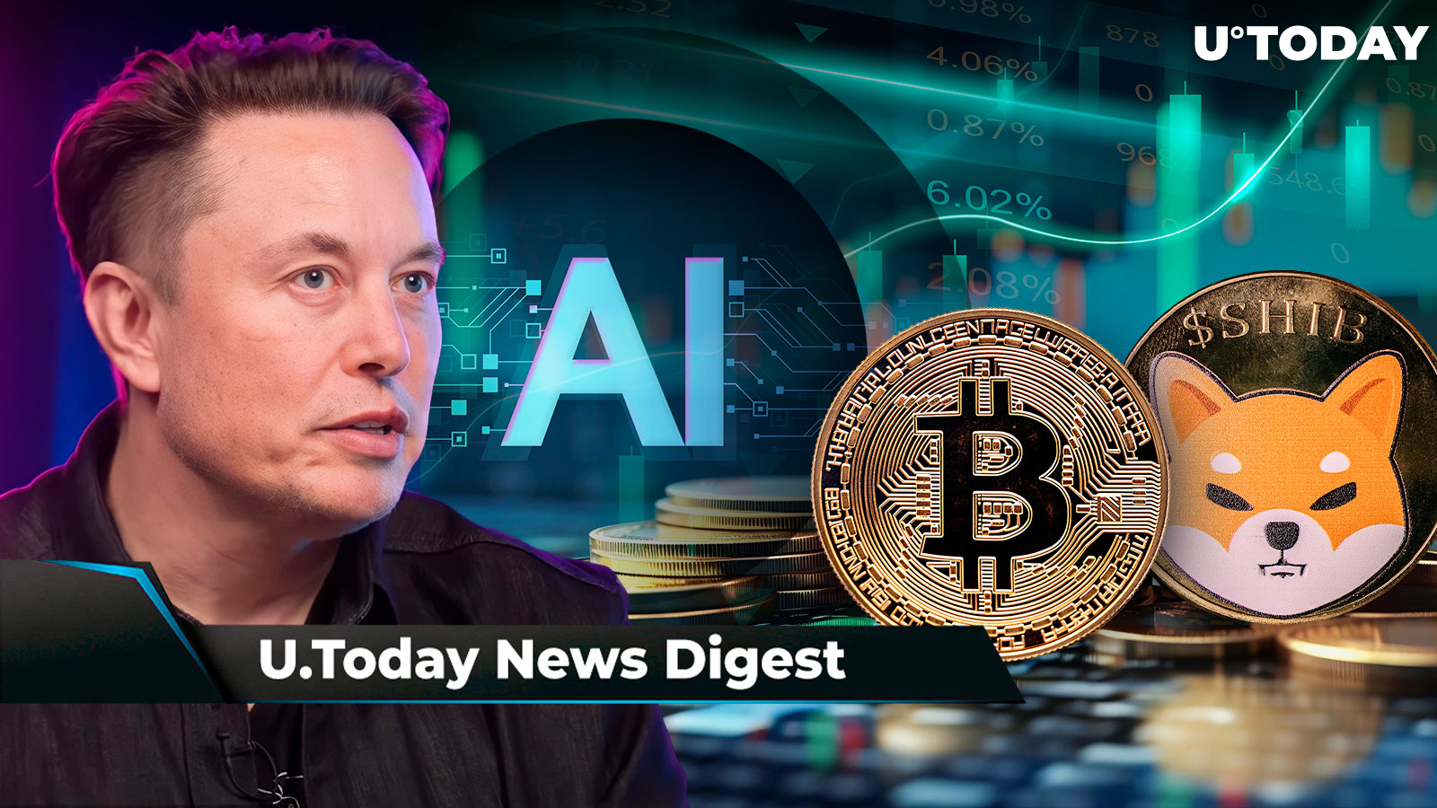 Bitcoin on Track for All-Time High If It Holds Above This Level, Elon Musk Issues Stunning AI Prediction for Next Year, Here's Why SHIB Might Rally on April 17: Crypto News Digest by U.Today