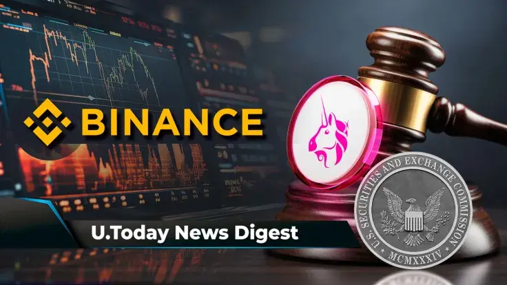 SEC to Sue Uniswap, Binance to Delist Six Large Trading Pairs, Shiba Inu Hits Major Milestone of Four Million Total Addresses: Crypto News Digest by U.Today