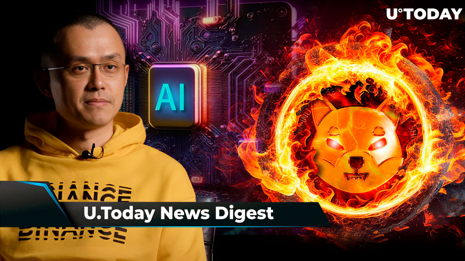 Former Binance Boss Shares AI Plans for New Business Venture, Terraform's Do Kwon Extradition Takes New Turn, Shiba Inu Burns Surge 48,554%: Crypto News Digest by U.Today