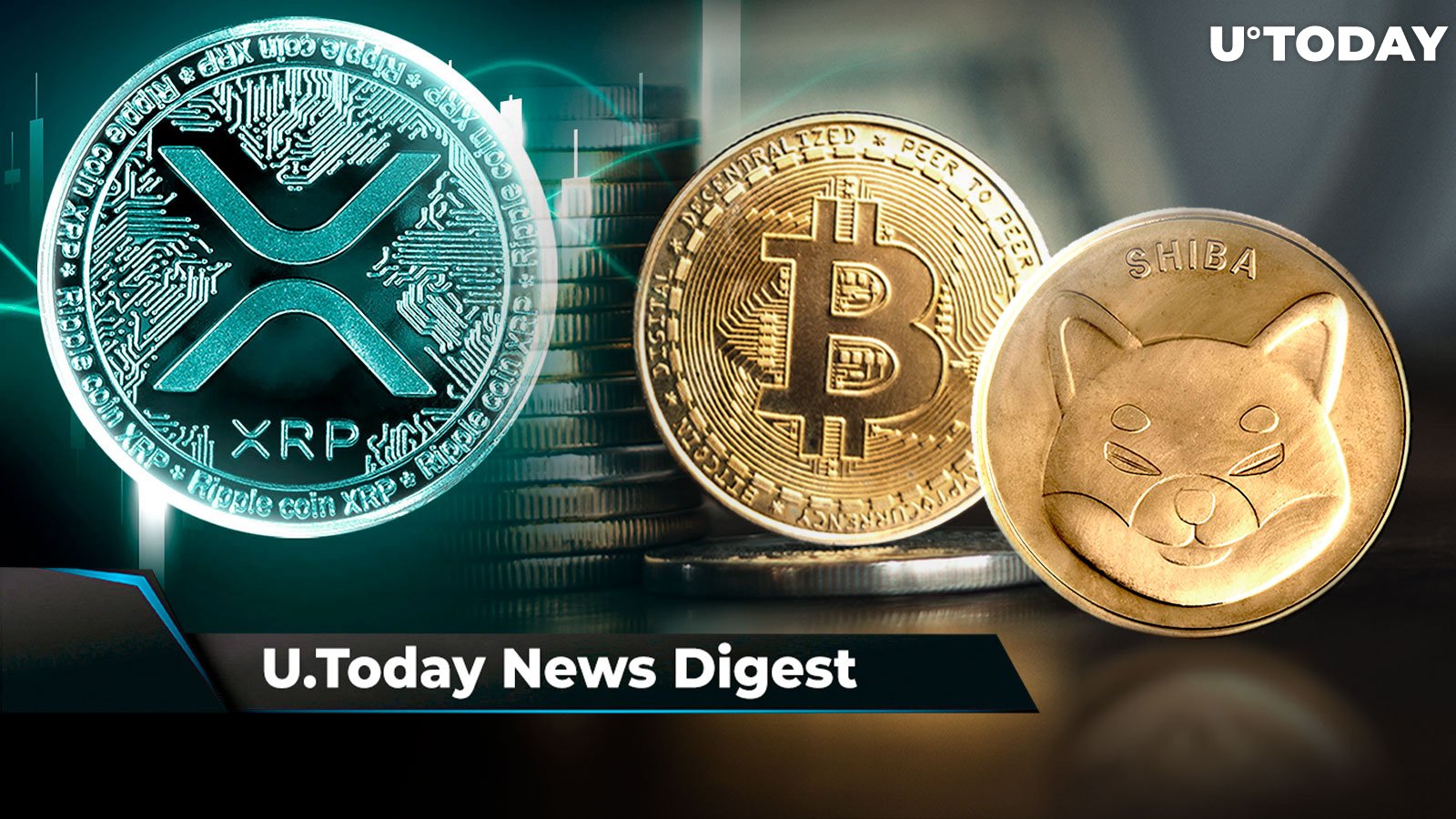 XRP Spikes 80% in Volume Amid Crypto Bloodbath, 461 Billion SHIB Moved to Robinhood Address, 17,000 BTC Exit Coinbase in Week's Second Largest Outflow: Crypto News Digest by U.Today