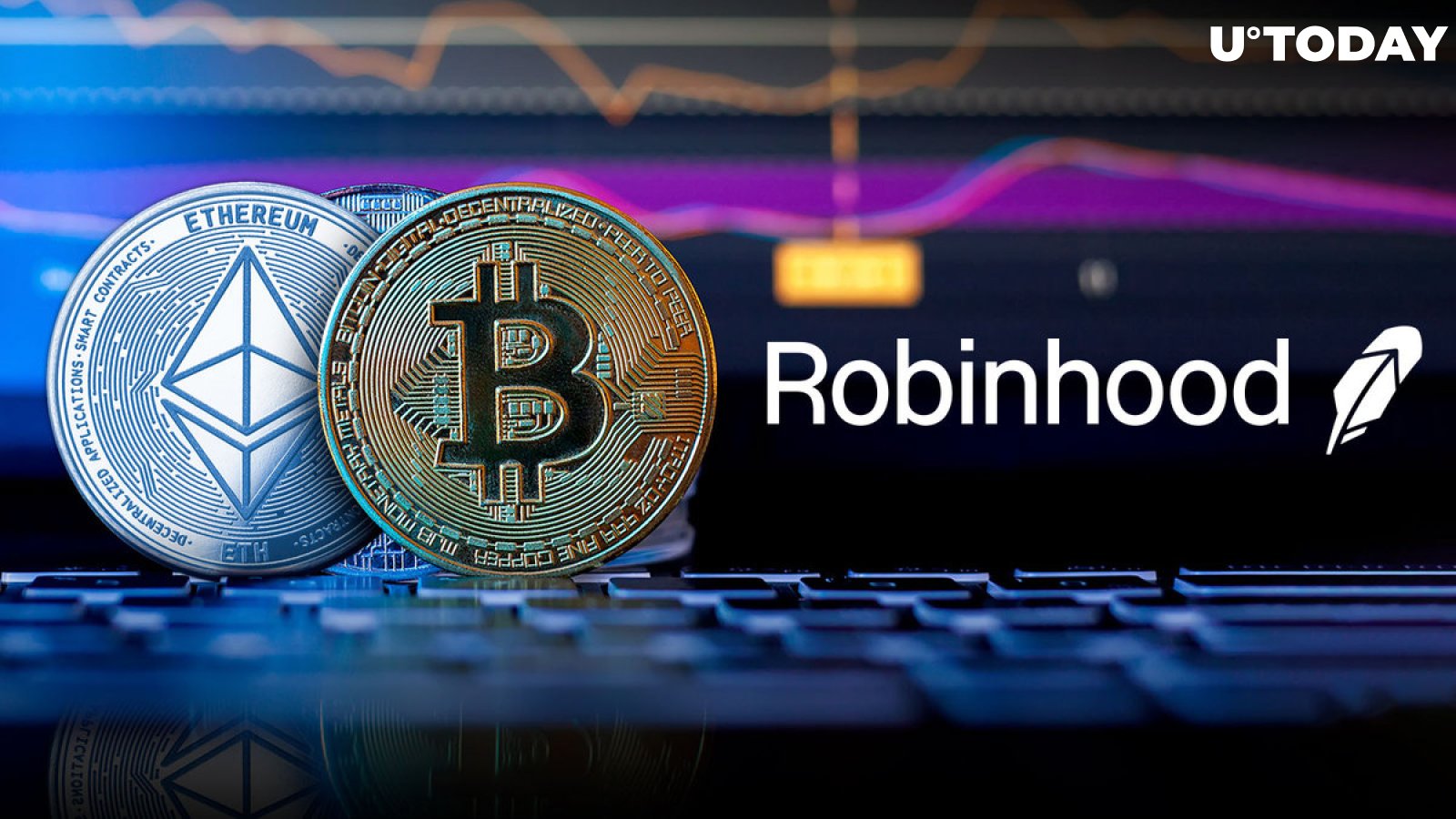 Robinhood 14% netikėtas perėjimas iš Ethereum į Bitcoin Rattles rinkas