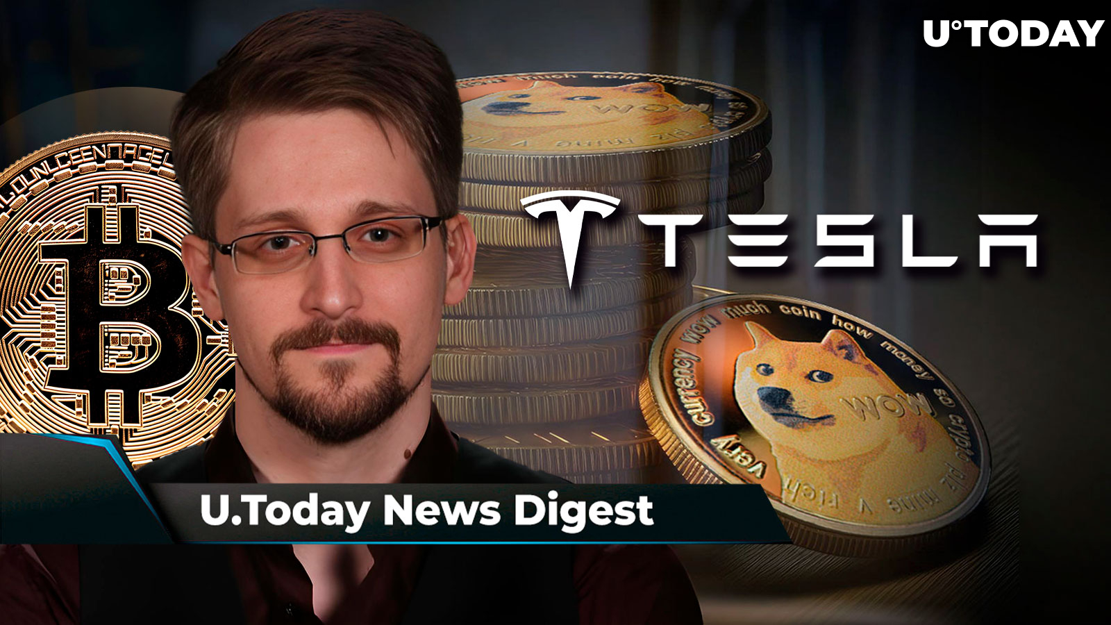 Edward Snowden Issues Crucial Bitcoin Warning, Tesla Officially Adds DOGE as Payment Option But There's a Catch, SHIB Might Be on Verge of Major Breakthrough: Crypto News Digest by U.Today