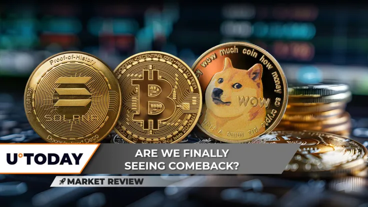 Solana (SOL) Is Battling for Comeback, Bitcoin Is Ready for $60,000 Again, Dogecoin (DOGE) Profitable for 80% of Holders