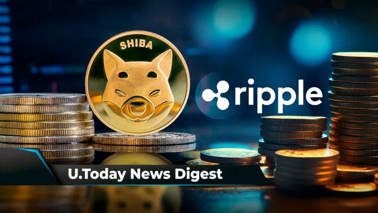 1.75 Trillion SHIB Mysteriously Grabbed on Robinhood, Ripple's 800 Million XRP Escrow Lockup Failed to Reboot Price, Peter Schiff Named New Bearish Target for BTC: Crypto News Digest by U.Today