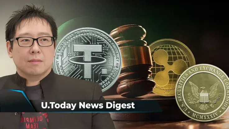 Samson Mow Slams Ripple for Spreading FUD About Bitcoin and Tether, Ripple Files Motion to Seal Documents, Here's Why Ethereum ETF Could Be Denied: Crypto News Digest by U.Today