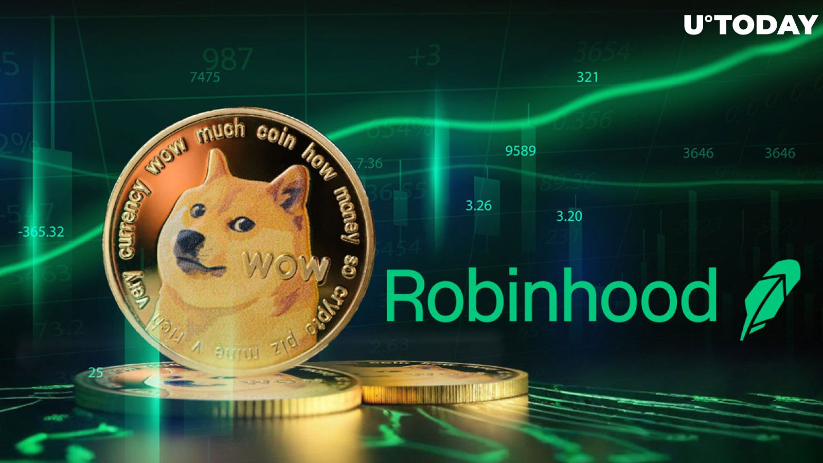 DOGE Price Soars 4.45% with 120 Million Dogecoin Mysteriously Sent to Robinhood