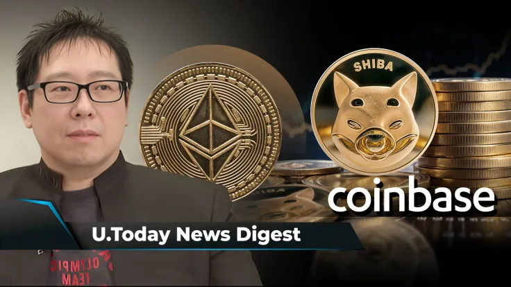 Samson Mow Reveals Last Chance to Sell ETH, Coinbase Adds Perpetual Futures for Shiba Inu, Solana Predicted to Be Next Crypto ETF: Crypto News Digest by U.Today
