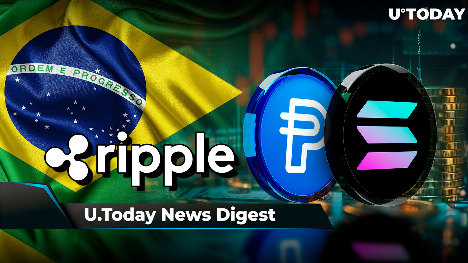 Ripple Donates $100K to Victims of Brazil Floods, PayPal's Stablecoin Goes Live on Solana, Mastercard Issues New Crypto Announcement: Crypto News Digest by U.Today