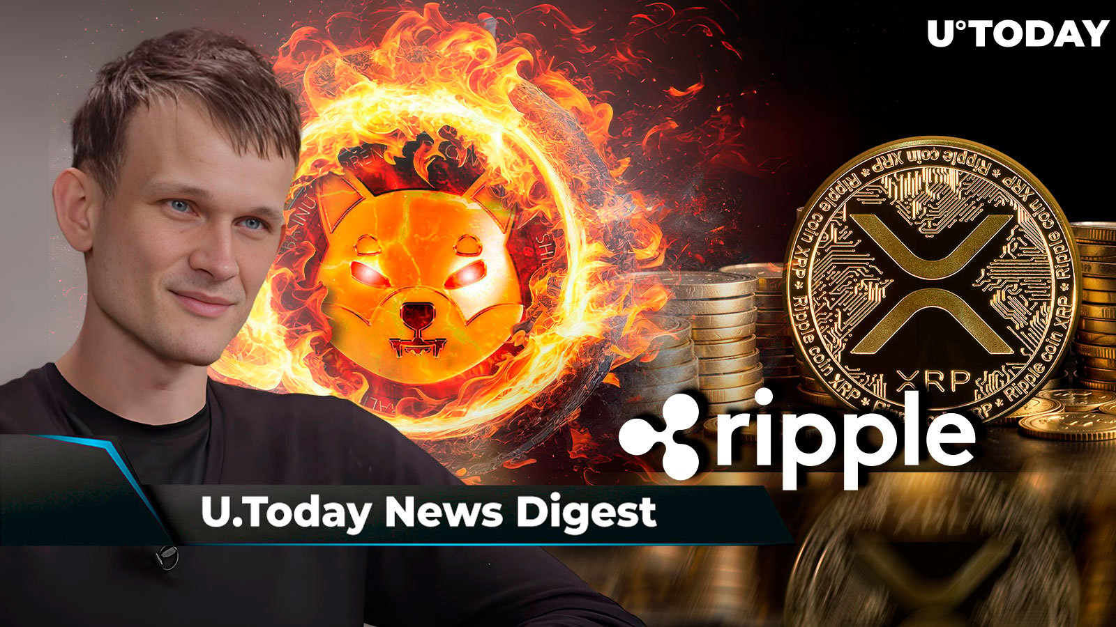 Shiba Inu Celebrates 3rd Anniversary of Vitalik Buterin's 410 Trillion SHIB Burn, Ripple Not Suppressing XRP Price, Says Legal Analyst: Crypto News Digest by U.Today