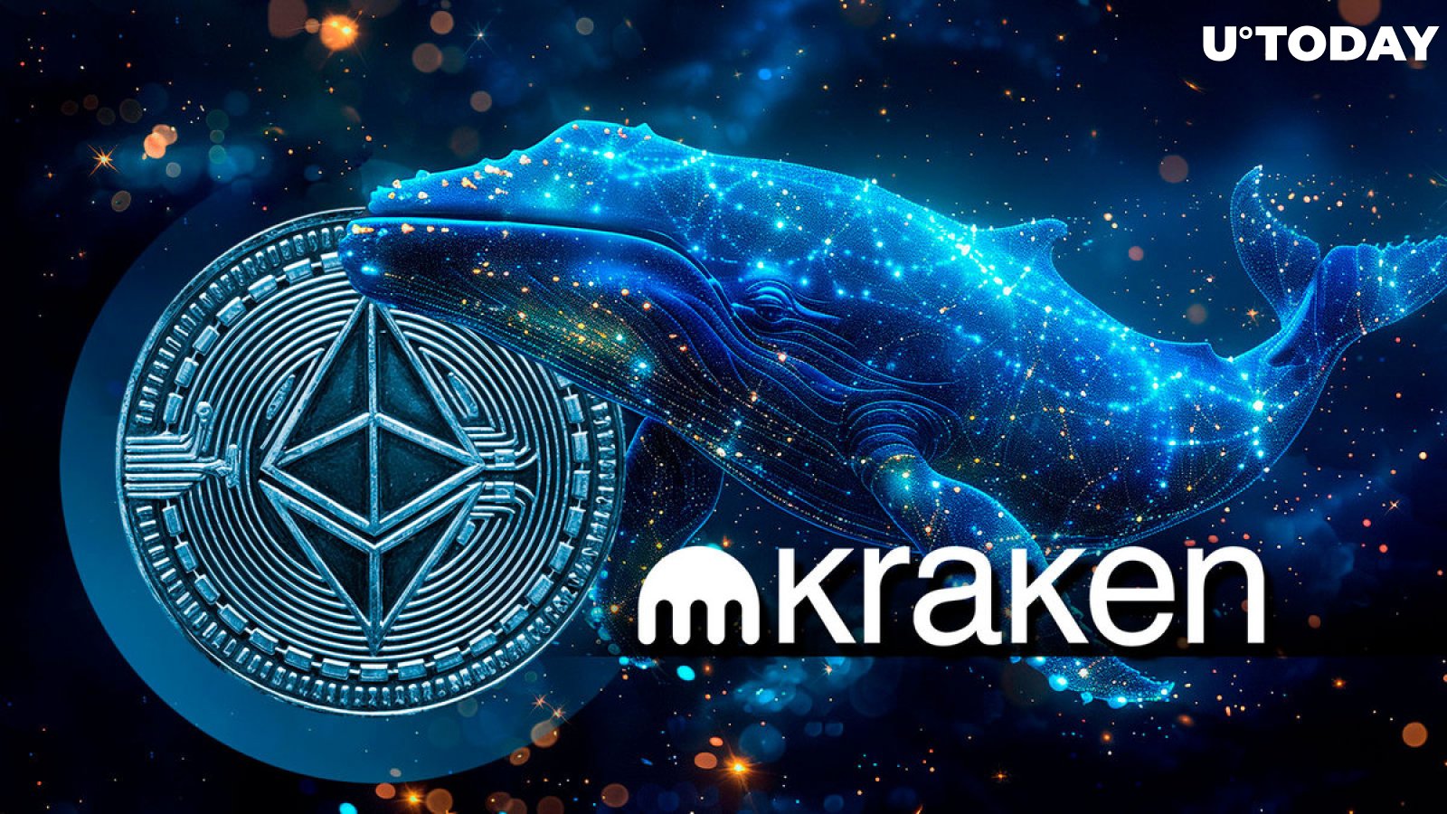 Ancient ETH Whale Wakes Up, Moves Money to Kraken