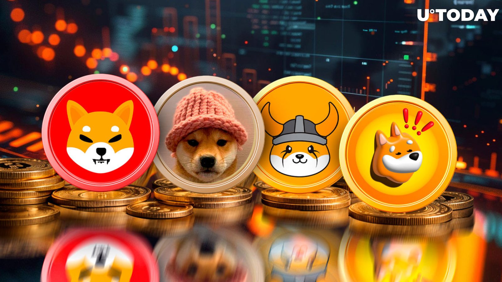 SHIB Rivals WIF, FLOKI, BONK Among Worst Performing Cryptos in Top 100