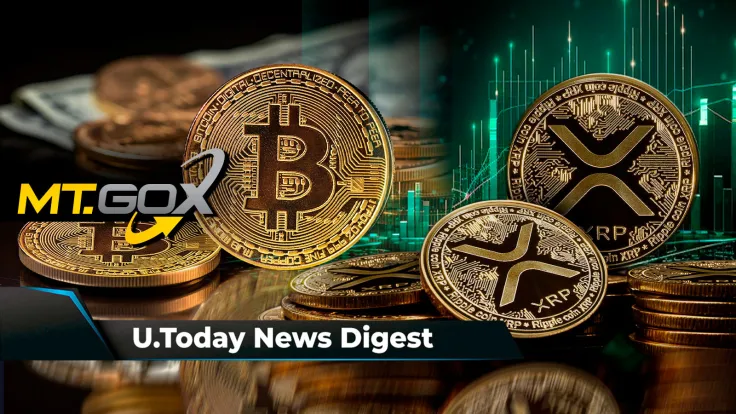 Mt. Gox to Start Repayment of BTC Lost in Hack, XRP Price History Hints at Bullish July, Samson Mow Predicts Bitcoin Hitting $1 Million Within Next Year: Crypto News Digest by U.Today