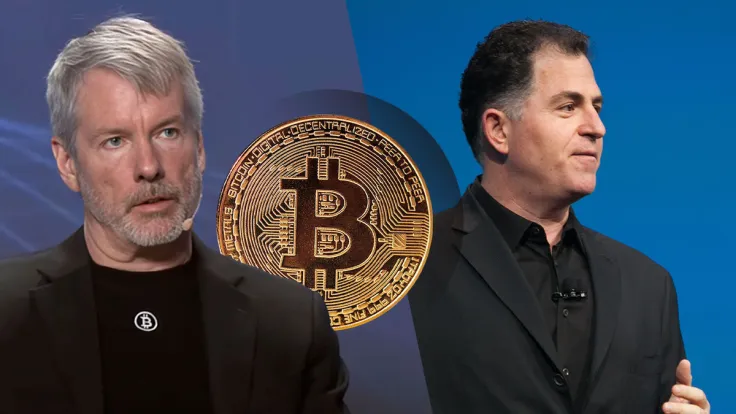 Michael Saylor Posts Epic BTC Response to Dell CEO Bitcoin Tweet