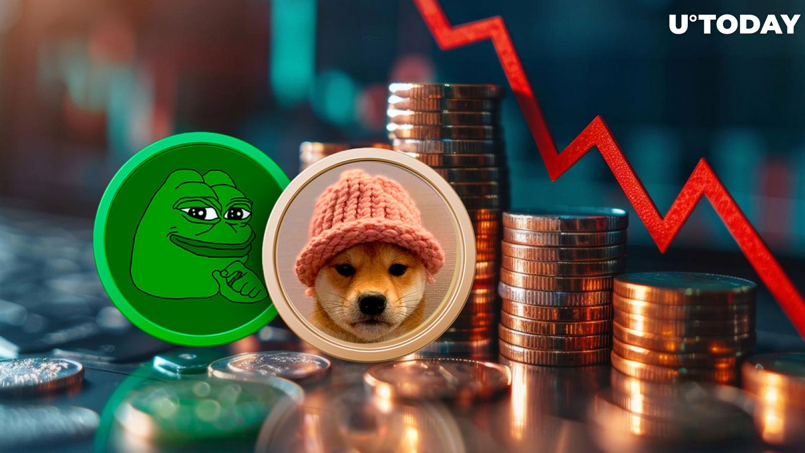 PEPE, Dogwifhat See Major Losses as Crypto Market Dives: Details