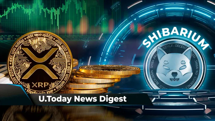 XRP Set to Explode if Bollinger's Bands Are Right, SHIB Team Member Teases Major Shiba Inu Update, Cardano Shows Ultra-Bullish Price Pattern: Crypto News Digest by U.Today
