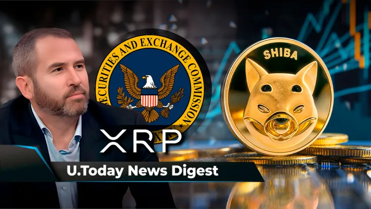 Ripple CEO Celebrates Historic XRP SEC Ruling, Shiba Inu to Reveal Rare Pattern First Time in 2024, Michael Saylor Issues Crucial BTC Warning to German Community: Crypto News Digest by U.Today