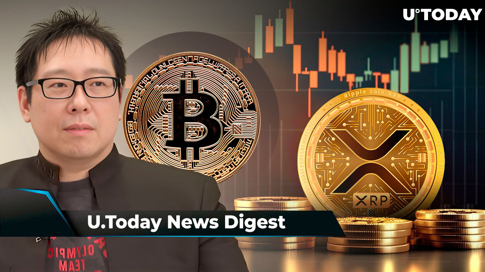 Samson Mow Shares Prediction on When BTC Might Hit $1 Million, XRP Secures Golden Cross, BlackRock's BTC ETF Records Massive Milestone: Crypto News Digest by U.Today