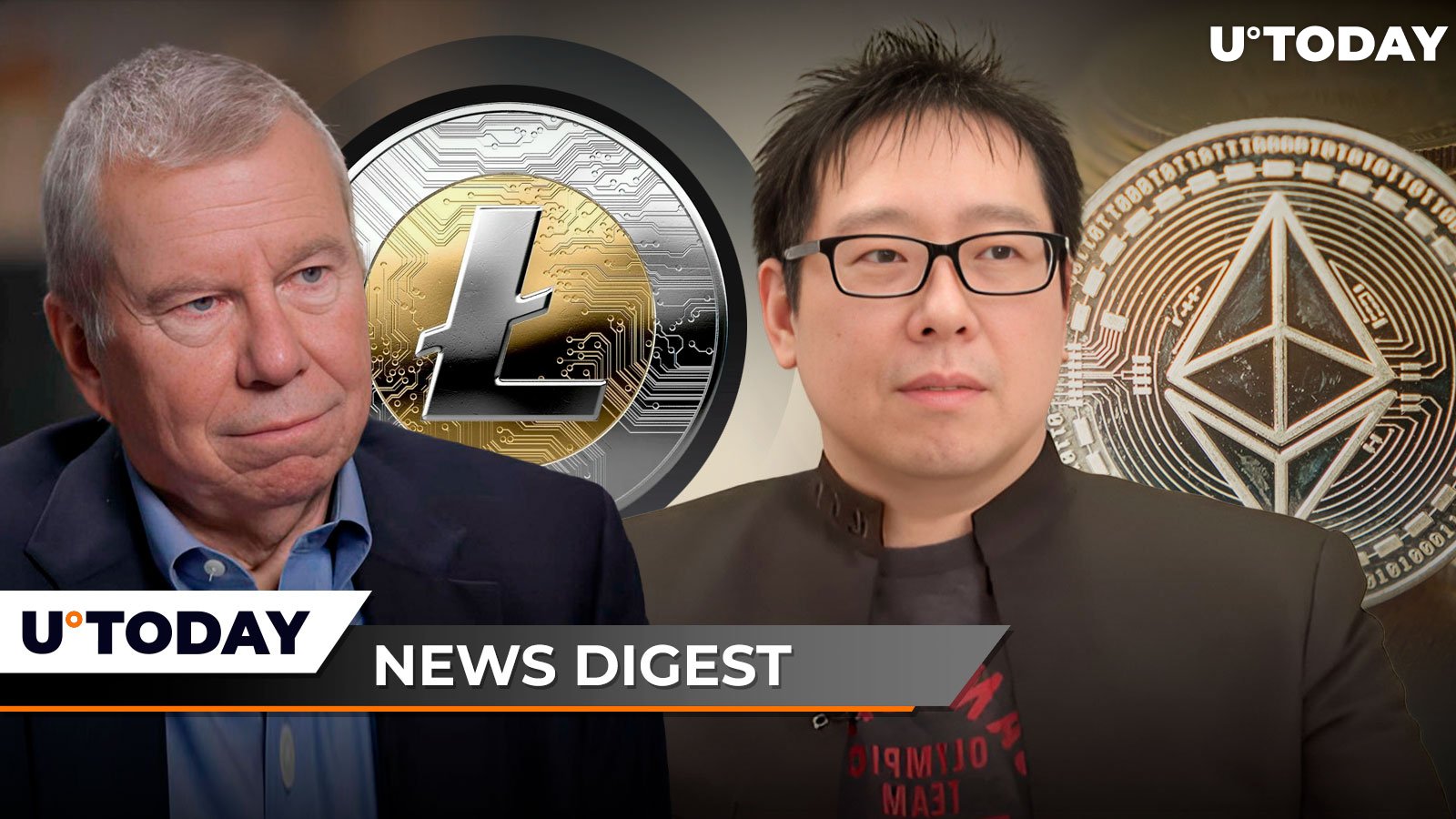 John Bollinger Issues Positive Litecoin Price Prediction, Samson Mow Slams ETH Ahead of Ethereum ETF Launch, SHIB Burn Rate Spikes 482%: Crypto News Digest by U.Today