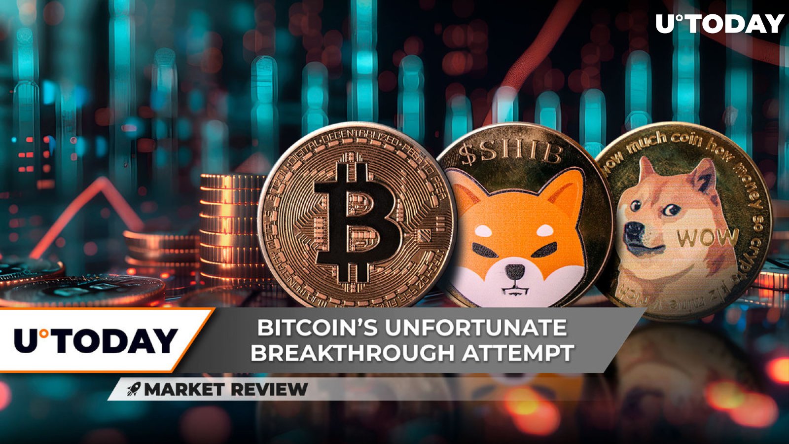 $70,000 Breakthrough Eludes Bitcoin, What's Next? Shiba Inu (SHIB) Escapes Downtrend, But Will Dogecoin (DOGE) Breakthrough?