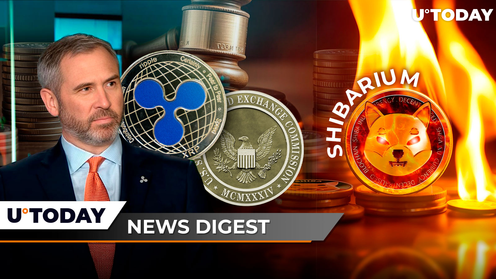 Ripple CEO Reacts to Court's Final Judgment, Shibarium Introduces Burn Mechanism, TON Surges 100% in Volume Amid Exchange Listing: Crypto News Digest by U.Today