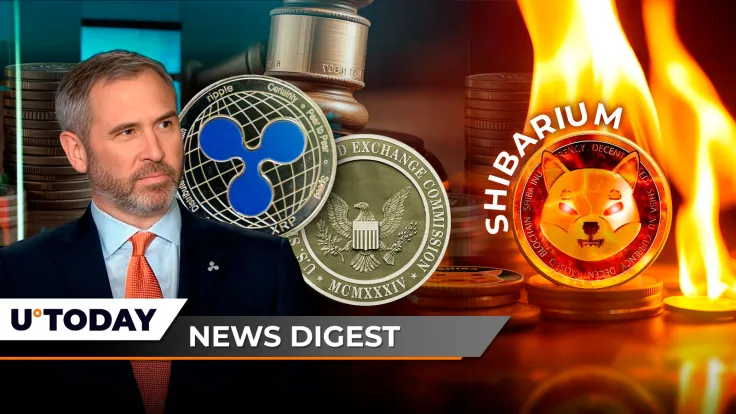 Ripple CEO Reacts to Court's Final Judgment, Shibarium Introduces Burn Mechanism, TON Surges 100% in Volume Amid Exchange Listing: Crypto News Digest by U.Today