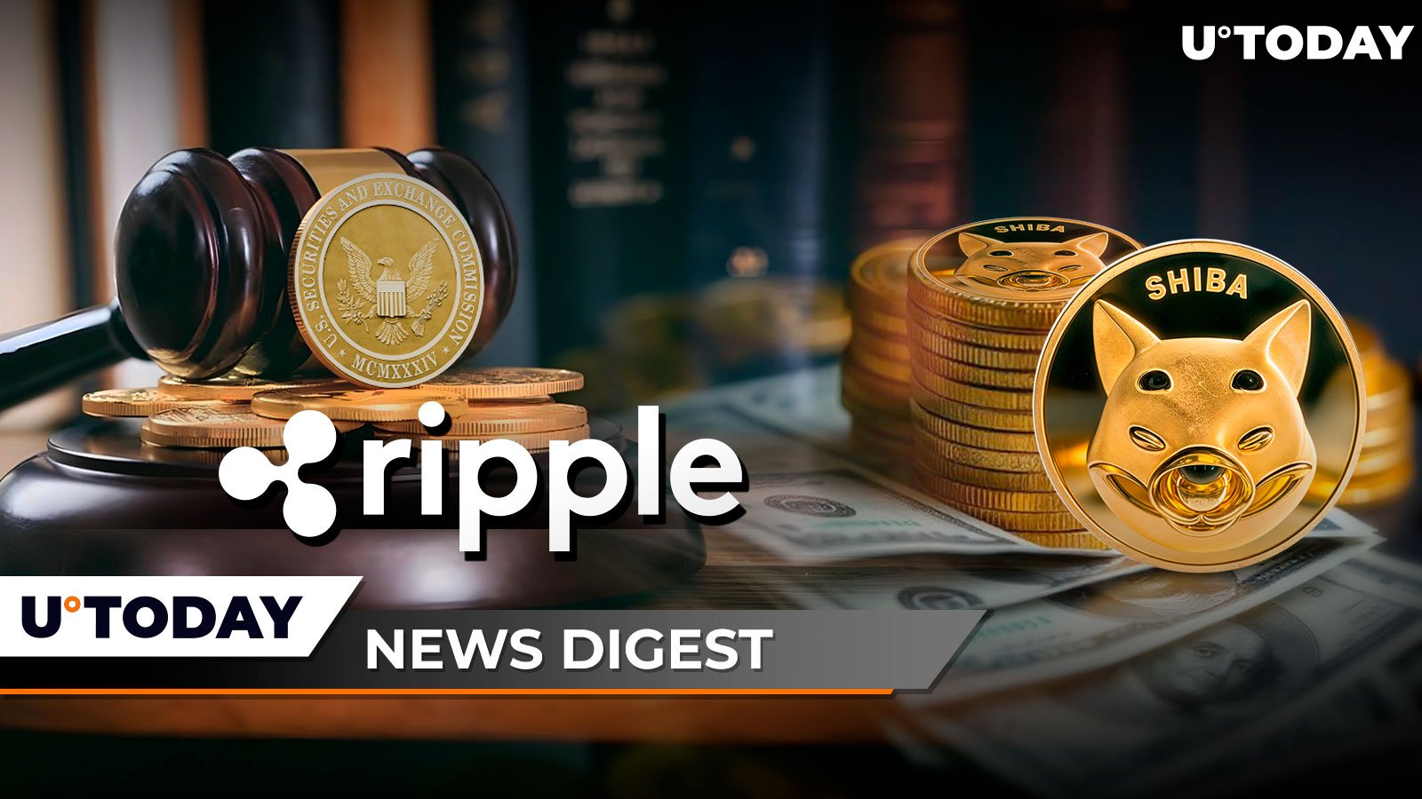 SEC Veteran Teases Potential Appeal Path in Ripple Case, 337 Billion SHIB Moved in 24 Hours, Ethereum's Buterin Makes Major ETH Transfer to Kraken: Crypto News Digest by U.Today