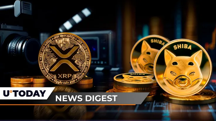 XRP Documentary Could See Release This November, Shiba Inu to Launch DAO Governance as 'Next Step,' 247 Billion PEPE in 24 Hours: Crypto News Digest by U.Today