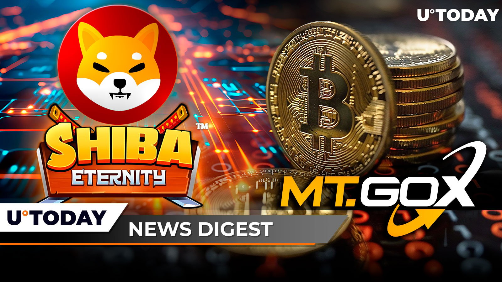 Mt. Gox Makes Enormous BTC Transfer, Shiba Eternity Game Goes Live in Closed Beta, Fidelity's Bitcoin ETF Debuts in London: Crypto News Digest by U.Today