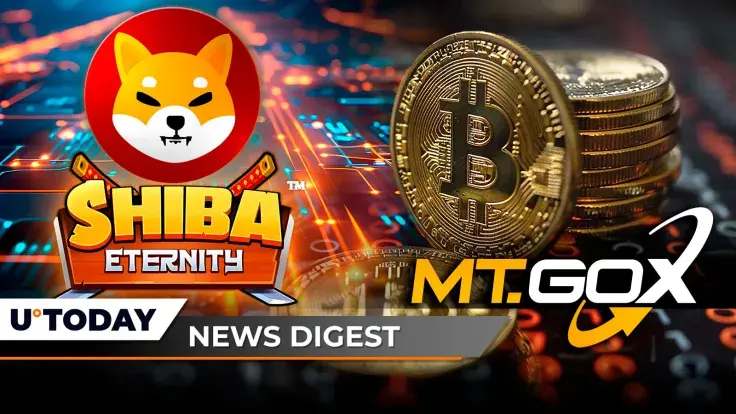 Mt. Gox Makes Enormous BTC Transfer, Shiba Eternity Game Goes Live in Closed Beta, Fidelity's Bitcoin ETF Debuts in London: Crypto News Digest by U.Today