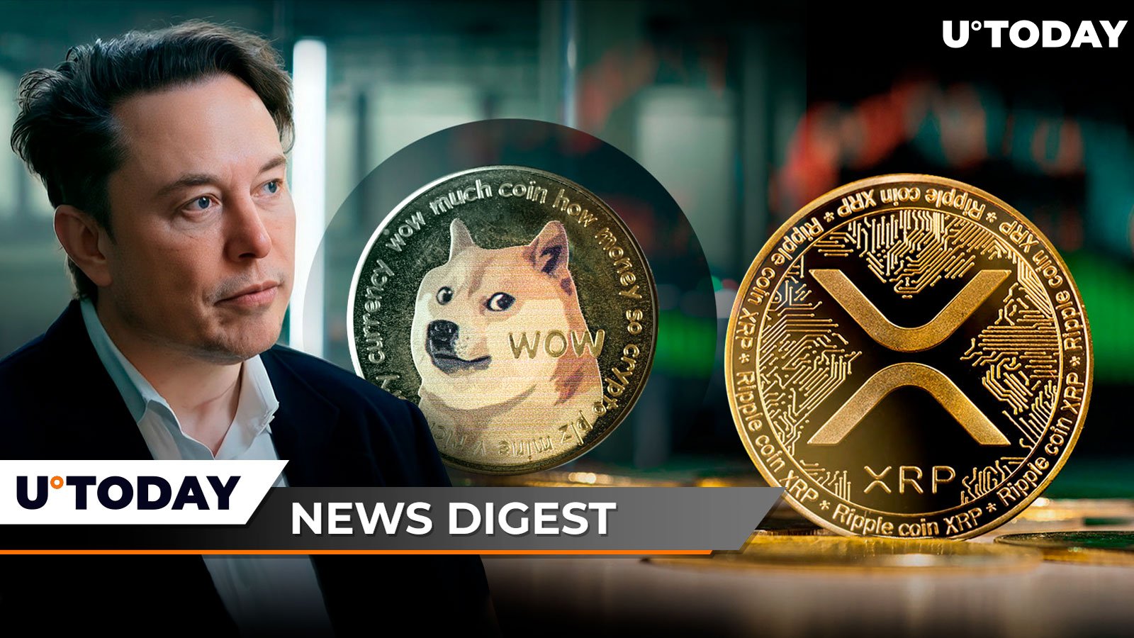 Dogecoin Community Excited by Elon Musk's New Post, $2.47 Billion XRP in 24 Hours, PEPE Achieves Top Exchange Listing: Crypto News Digest by U.Today