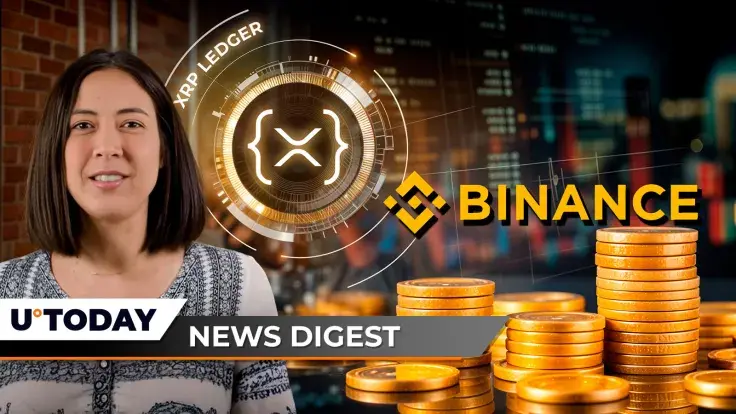 Ripple President Praises XRPL's Major Move, Binance to List Four Major Crypto Trading Pairs, Half Billion Bitcoin Whale Suddenly Grabs Large BTC Chunk: Crypto News Digest by U.Today