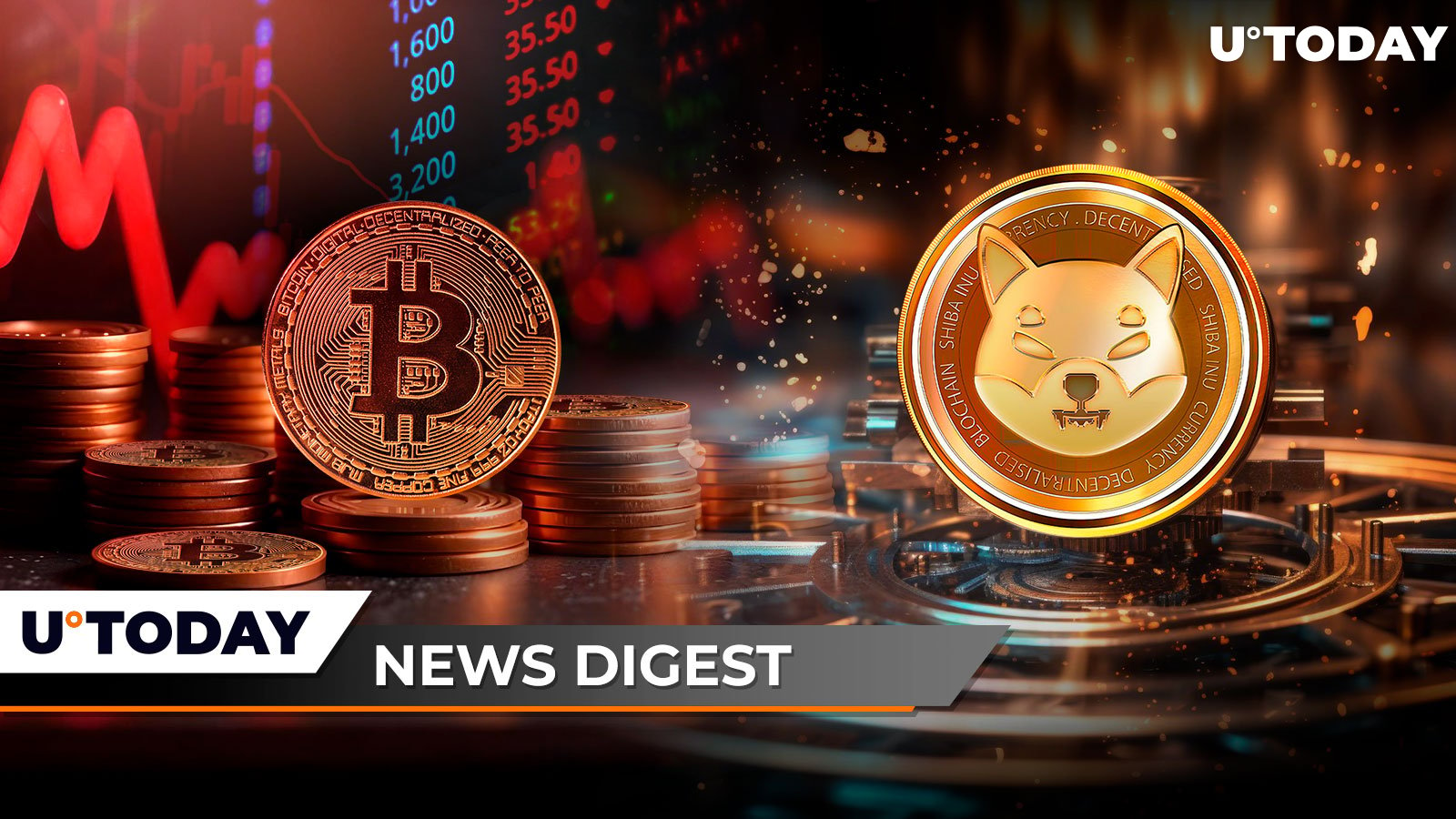 Bitcoin to Hit $40,600 in Historic Price Crash, XRP Might Start Forming 'Death Cross' Signal, Shiba Inu Introduces New Portal to Empower Developers: Crypto News Digest by U.Today