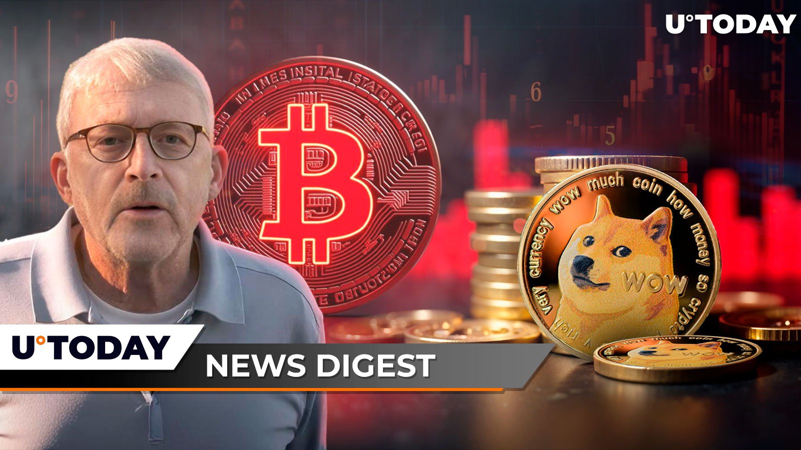 Dogecoin Adds Another Zero, Peter Brandt Makes Important Bitcoin Correction Statement, 187 Million XRP in 24 Hours: Crypto News Digest by U.Today