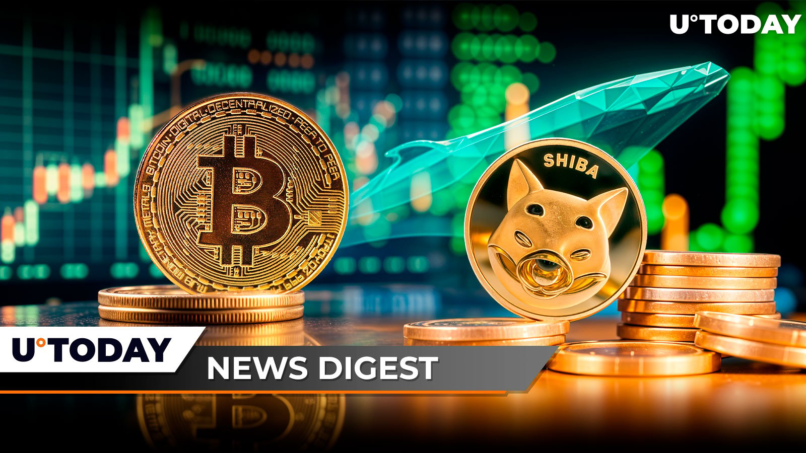 3 Things Bitcoin Needs to Hit $60,000, Shiba Inu Surges 367% in Bullish Whale Activity, Major XRP Ledger Amendment About to Go Live: Crypto News Digest by U.Today