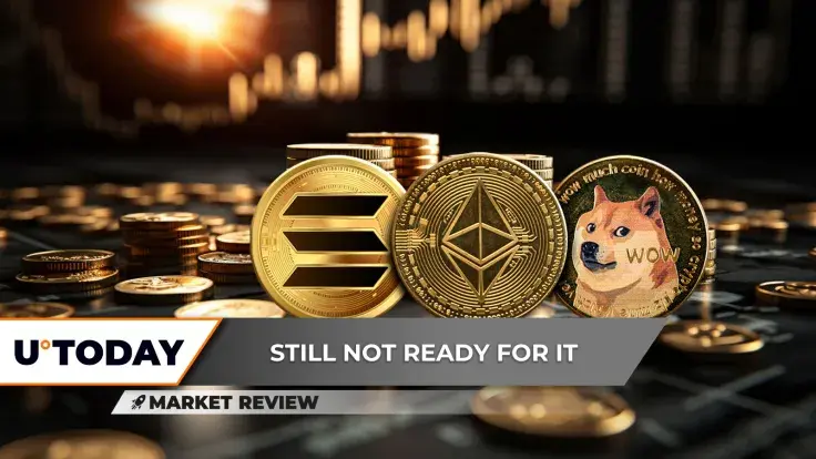 Is Ethereum (ETH) Getting Ready For Death Cross? Dogecoin (DOGE) Dips Toes in Bears Territory, Solana (SOL) Ready For Skyrocketing?