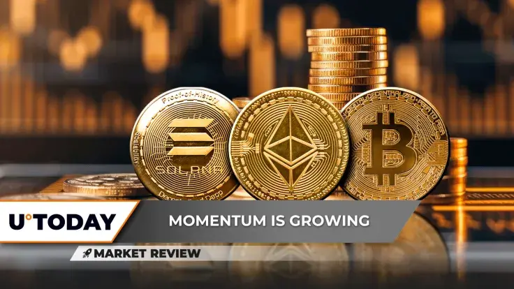 Bitcoin (BTC): This Opens All-Time High, Ethereum (ETH): Key Breakout Secured, Solana (SOL) Can Smell $200