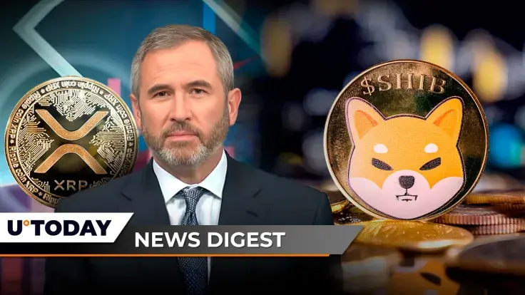 Ripple CEO Reacts to Major XRP Milestone; Bitcoin Enters ATH Season, Samson Mow Believes; SHIB Team Releases Key Update on Upcoming SHIB L3 Alpha: Crypto News Digest by U.Today