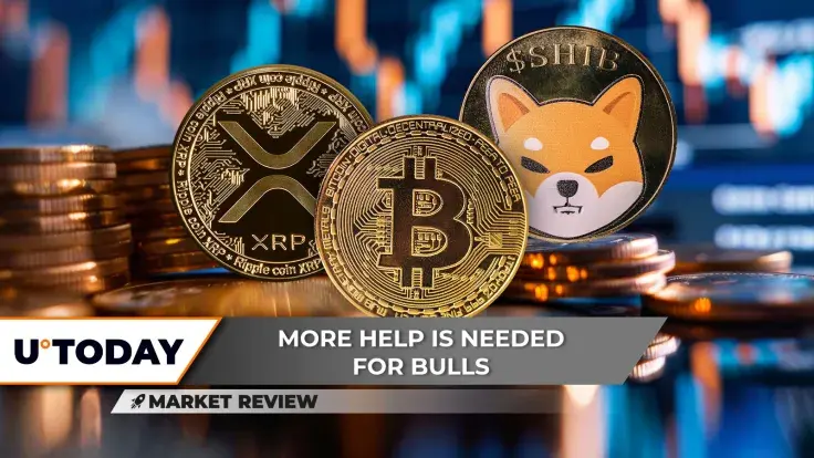 XRP Back in $2 World, Bitcoin (BTC) Caught in Crossfire, Shiba Inu (SHIB) Let Bulls Down