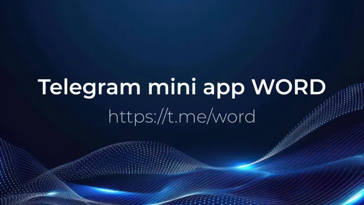 Telegram Mini App WORD Gains 65,000 Users: What to Know