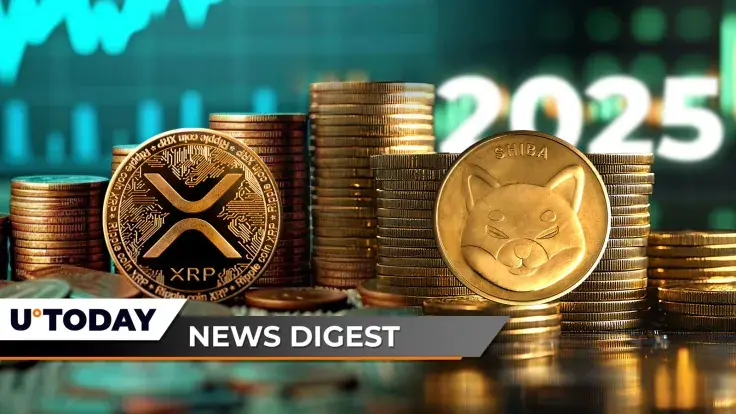 Massive 300 Million XRP Injection, Bitcoin's 'Quantum Hack' Theory, Shiba Inu (SHIB) 2025 Breakout Setup: Crypto News Digest