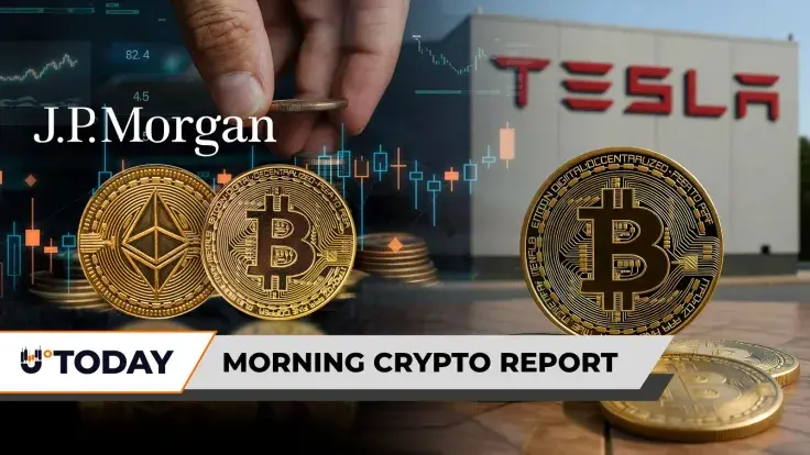 Morning Crypto Report: Ripple Founder Cashes out Insane $764 Million in XRP Since 2018, JPMorgan Greenlights Bitcoin and Ethereum, Elon Musk's Tesla's Bitcoin Profit Hits $80 Million