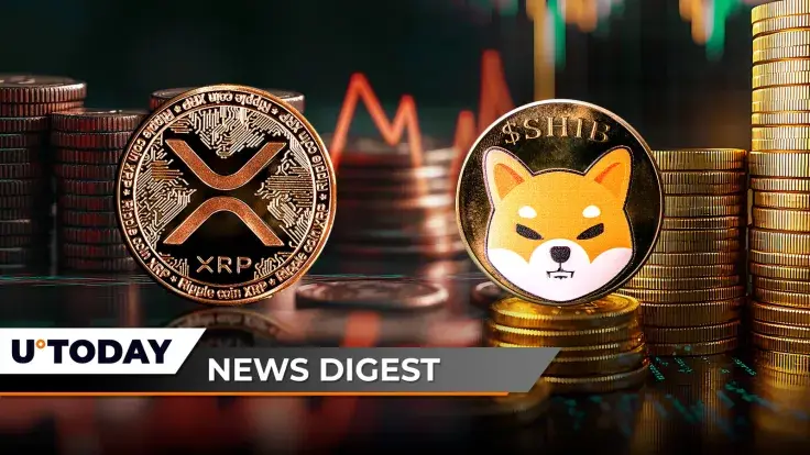 XRP Drops Out of Top 3, Dogecoin Creator Breaks Silence on Bitcoin (BTC) Price, Shiba Inu (SHIB) Sees 70% Spike in 48 Hours — Crypto News Digest