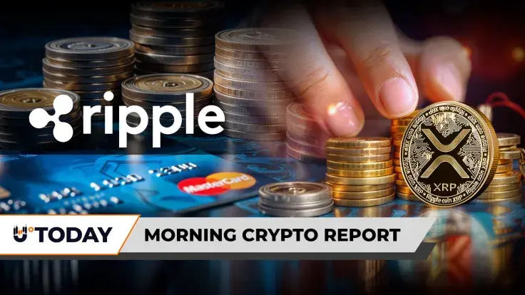 Morning Crypto Report: $40 Billion Ripple Announces Mastercard Partnership, XRP Risks Losing $2 Amid Abnormal DeFi Activity, Bitcoin Named Safe Haven by Billionaire Ray Dalio