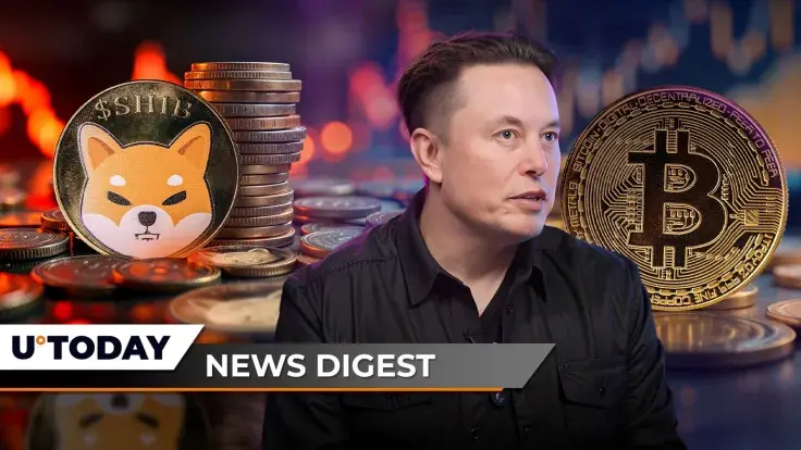 Elon Musk Calls Bitcoin 'Fundamental’ Currency, Shiba Inu (SHIB) Hits All Zeros in Key Metrics, XRP Ledger Sees 30% Spike – Crypto News Digest