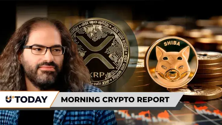 Morning Crypto Report: Ripple CTO Drops 'Wow!' on Major XRP Milestone, Shiba Inu (SHIB) Nears 'Black Friday' Bottom, Bitcoin to $52,000? Don't Be Surprised, Bollinger Bands Warn